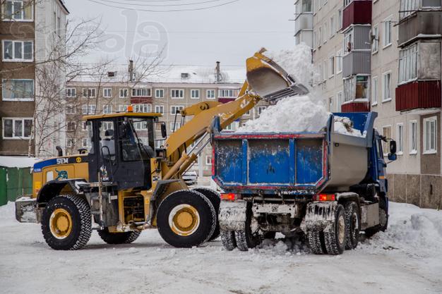 Вывоз снега с дворов, площадок, стоянок и т.д.